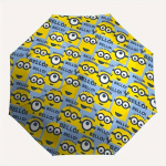 1 tk Minions Bello Automaatselt Avatav/Suletav Vihmavari Tugev Rauast Raam, Kompaktne Reisi-vihmavari - T&auml;iuslik Kingitus Naistele, Meestele a0829148