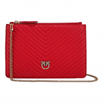 PINKO naiste Love kott tepitud crossbody One Size
