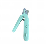 Professionaalsed lemmikloomade k&uuml;&uuml;nek&auml;&auml;rid koos Led Light lemmiklooma k&uuml;&uuml;nte hooldamise k&auml;&auml;ridega koertele kassidele v&auml;ikeloomadele, k&auml;ppade k&uuml;&uuml;nel&otilde;ikuritele, lemmikloomatarbed roheline