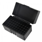 50 padrunit Flip-Top p&uuml;ssirohu hoiukarp Jahipadrunikarp 5.56x45/.17/.222/.223/204 Rug kaliibriga p&uuml;ssi padrunite turvakarp Uus must