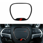 Auto roolikatte kattekomplekt Dodge-Challenger Charger 2015+-Durango stiiliga Rooli keskmised kattekleebised black