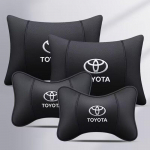Toyota Corolla & Vios Auto kaela- ja nimmetoe padjad (komplekt) Toyota Logo - Four-Piece Set Suede
