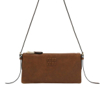 MIU MIU Koti-rahakott Nappa Nahast 5NI007 AEFX F0316 5NI007 AEFX F0316 brown