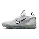 Nike Air VaporMax 2021 Flyknit 'White Metallic Silver' Gs DB1550-100 39
