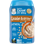 Gerber, Kaerahelbed, &Uuml;heviljahelbed, 8 oz (227 g) brown