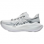 ASICS Rebound Breathable Cushioning Support Running Shoes Unisex White Black 1013A177-100 37