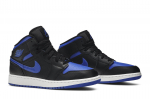 Air Jordan 1 Mid GS Must Hyper Royal Retro Tossud 554725-068 35.5
