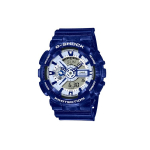 CASIO Unisex Vedelkristall/Analoog Kahekordse N&auml;idikuga Seeria Sinine Kell GA-110BWP-2A GA-110BWP-2A Blue Watch Case