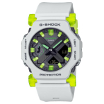 CASIO Kvartsmehhanismiga Vaikne Rihmaga K&auml;ekell Unisex Hall sihverplaat GA-2300MW-8A Gray Dial