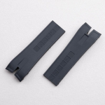 26,5 mm kellarihma tarvikud Must Looduslik Kumm Silikoonkellarihm Roger Strap'i jaoks Dubuis' jaoks Easy Diveri jaoks Randmerihm 26.5mm