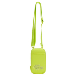Lacoste krokodilli logo tikitud Eemaldatav reguleeritav &otilde;larihm Kangast telefoni kott Mini unisex &otilde;lakott Helendav-kollane Must NU4179PE Black