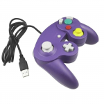M&auml;ngukontroller Gamepad - Kontrolleri Pad Joystick GameCube USB - USB-juhtmega - Plug & M&auml;ngi - Lilla lilla