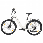 TTGO Z3 linnas&otilde;iduks m&otilde;eldud elektrijalgratas 27,5*2,4-tollised rehvid 48V15Ah aku 250W mootor 25KM/H tippkiirus Linnaelektrijalgratas valge