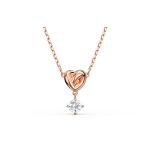 Swarovski Lifelong S&uuml;damekujuline Ripats Naiste kaelakee Valge 5516542 Box+Shopping Bag (Random Color)