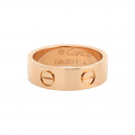 Cartier Love Series Klassikaline Kruvir&otilde;ngas 5,5 mm 18K Kuld Unisex s&otilde;rmus Roosa Kuld B4084800 Box,Warranty Not Included,50
