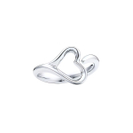 Tiffany & Co. Klassikaline Elegantne Sile 925 H&otilde;bedast S&otilde;rmus Naiste s&otilde;rmus GRP09222 5