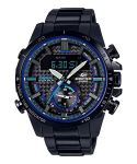 Casio Meeste roostevabast terasest 100M veekindel kvartsikell ECB-800DC-1A must