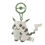 Aastap&auml;eva Pikachu pehme m&auml;nguasi Armas t&auml;idisega Pokemon m&auml;nguasi Pikslik stiil Multikas Lisatarvikud Kollektsioon Kingitus 30. kaisutatav kohev kallistatav Kawaii mugavus white