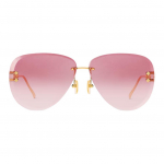 Louis Vuittoni logo metallist piloodiprillid Naiste p&auml;ikeseprillid Roosa Z2981U F,Pink