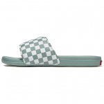 Vans ruudulised mugavad h&otilde;&otilde;rumisvastased pl&auml;tud unisex sandaalid rohelised VN000D7GBH7 39