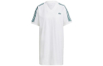 Adidas Originals l&uuml;hikeste varrukatega kleit naistele Valge GN2848 32