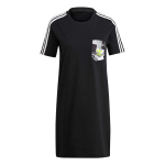 Adidas Originals L&uuml;he varrukaga kleit Naiste Must HA4719 32