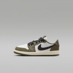Jordan 1 Retro Low OG Medium Olive (PS) 29.5