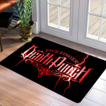 B&auml;nd F-Five Finger Death Punch P&otilde;randamatt Flanellist Uksematt Libisemisvastane Magamistuba Elutuba Kodukaunistus 80x120cm gray