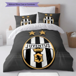 Juventus Voodipesu Tekikomplekt Tekikate Padjap&uuml;&uuml;r Kodukaunistus S&uuml;nnip&auml;evakingitus (1 * tekikott + 2 * padjap&uuml;&uuml;ri, ilma s&uuml;damikuta) 135x200cm gray