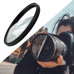 Poolitatud v&auml;ljafiltri +2 dioptrit 77mm p&ouml;&ouml;rleva r&otilde;ngaga Poolitatud v&auml;ljaga 77mm filter