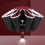Automaatne vihmavari LED-helkurribaga Vihma-tuulevari Tesla Model 3 Model X Model S Model Y tarvikutele
