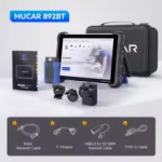 Eluaegne tasuta uuendus MUCAR 892BT AI-abiga OBD2 diagnostikavahend CAN FD/DOIP OBD 2 skanner K&otilde;ik s&uuml;steemid 35 l&auml;htestust ECU kodeerimine option 1 must