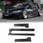Sobib V W Golf MK7/7.5/GTI/R/TSI/RL/TDI mudelile: K&uuml;lgliistud, Esispoiler, Tagadifuusor, Tagaspoiler, Esispoiler, Bu Bright black
