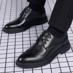 Luksuslikud Meeste Nahast Kingad Elegantne Slip-on Meeste Vabaaja Oxford Kingad Mokassiin Meeste Jalatsid Terava Ninaga Kingad Meestele S&uuml;gis 38 must