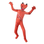 Roblox Rainbow Friends Oranž &Uuml;likond Lastele Hingavast Pol&uuml;esterkangast 150 red