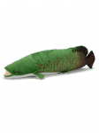 Armas Arapaima Gigas Elutruu T&auml;idisloom Palusm&auml;nguasi Kingitus Simulatsioon Pirarucu Armas Pehme Nukk Merekala M&auml;nguasi 50x8x8cm roheline