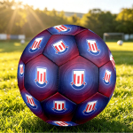 Stoke City Football Tr&uuml;kitud Suurus 5 Jalgpall, Libisemisvastane T&auml;iskasvanute M&auml;ngujalgpall Suveniir Jalgpallif&auml;nnidele Size 5