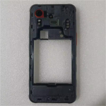 T&auml;ielik korpus Samsung Galaxy XCover7 SM-G556B G556 jaoks Keskmine raam Aku tagakaane korpus Paneeli korpuse varuosad Only Mid Frame gray