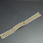 Rolexile Seikole Tudorile Luksuslik K&auml;ekella Rihm 20mm 22mm 316L Teras T&auml;is Terasest Sirge Ots Kruviga L&uuml;lid Terasest President K&auml;ev&otilde;ru 22 mm kuld