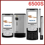 Renoveeritud Nokia 6500 Slide Originaal Avatud 3G 850/2100 MP3-m&auml;ngija 3,15MP Mobiiltelefonid h&otilde;be