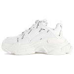 Balenciaga Triple S madala s&auml;&auml;rega paksud tossud Naiste Valge 524039W2FA19010 39