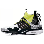 Nike Air Presto Mid Acronym Dynamic Yellow AH7832-100 36 black