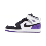 Jordan 1 Mid SE PS Varsity Purple BQ6932-105 31 black