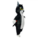 T&auml;ispuhutav Halloweeni Cosplay Kost&uuml;&uuml;m Kassidele ja Koertele Adult 150-190CM
