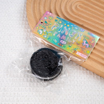Jumbo Oreo V&otilde;ltsitud Toidu Squishy M&auml;nguasi Stressi Leevendus T&auml;iskasvanute Dekompressioon Uudne Kingitus Loominguline Mudel Dekoratsioon Black 60g