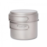 Ultralight Titanium Cookset Outdoor Camping K&ouml;&ouml;gin&otilde;ude komplekt 1100ml Pot ja Ta8327B-2