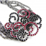 NOA [G8272] &ndash; disainerk&auml;ev&otilde;ru 'Sissi' punane must punane