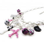 NOA [I9957] &ndash; disainerkaelakee 'Vahin&eacute;' roosa lilla Heleroosa