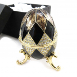 Les Tr&eacute;sors De Lily [J3043] &ndash; ehtekarp 'Oeuf des Tsars' pruun must pruun