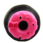 Les Tr&eacute;sors De Lily [R1361] - k&auml;sitsi valmistatud s&otilde;rmus 'Tiered cake' roosa hall - 20x15 mm Heleroosa